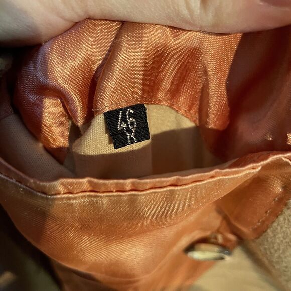 Men’s VINTAGE De Silva‎ Wool Cashmere Coat Size 46R - Picture 12 of 16